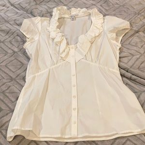 Badgley Mischka Top Blouse Size 10 Medium M